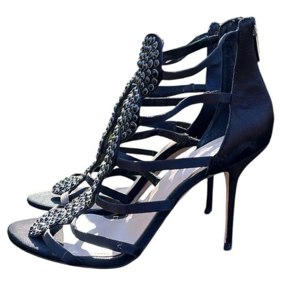 Imagine Vince Camuto Women's Reya Dress Sandal, Black, 8 M